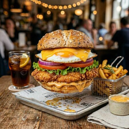 Menu BB chicken bun's burger