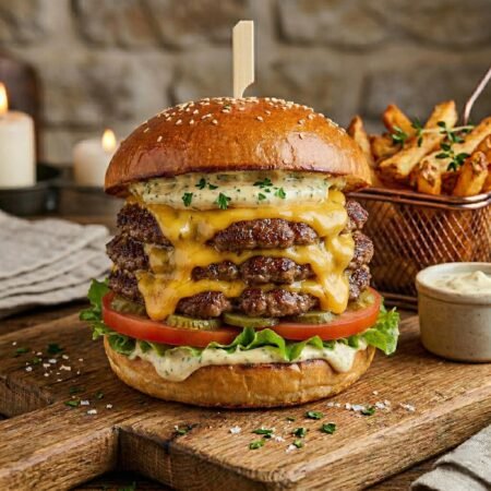 BB TRIO burger