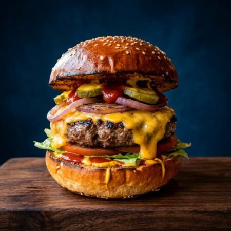 BB cheeseburger