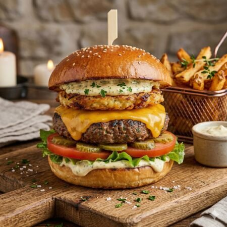 Menu BB mac röstburger