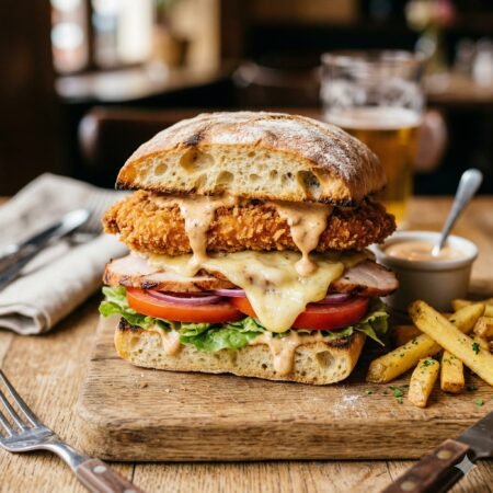 Menu BB cia chicken burger